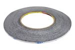 Fita Dupla Face 3M Preta 3mm