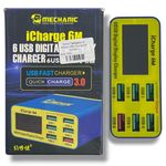 Fonte Carregador 6 Portas USB iCharge 6M Mechanic
