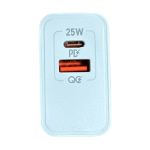 Fonte Carregador Turbo A'Gold USB + USB-C  25W CA48-4 ANATEL