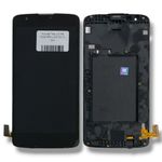 Frontal Tela LG K8 K350 IPS LCD NN C- Aro