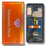 Frontal Tela Samsung S20 Plus Oled Diamond C- Aro