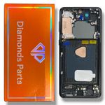 Frontal Tela Samsung S21 Plus Oled Diamond C- Aro