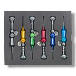 Jogo de Chave Torque Colorful 6 PÇ Screwdriver Mechanic 