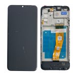 Frontal Tela Samsung A03s PLS TFT LCD Wefix C- Aro