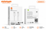 Cabo Amaya Apple USB-C / Tipo-C 60W 1M AD60CC