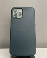 Capa Couro C/ Pelicula Camera iPhone 12 - iPhone 12 Pro
