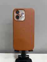 Capa Couro C/ Pelicula Camera iPhone 13 Pro