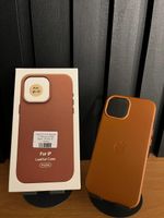 Capa Couro C/ Pelicula Camera iPhone 15
