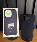 Capa Couro C/ Pelicula Camera iPhone 16