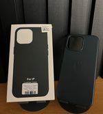 Capa Couro C/ Pelicula Camera iPhone 16 Pro Max