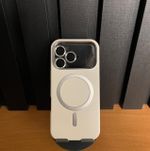 Capa Couro MagSafe C/ Pelicula Câmera iPhone 17 Pro