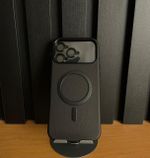 Capa Couro MagSafe C/ Pelicula Câmera iPhone 17 Pro Max