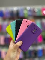 Capa Silicone Aveludada Motorola