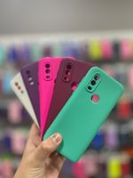Capa Silicone Aveludada Motorola