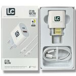 Carregador LC USB + USB-C P/C 20W ACD-B80D Anatel