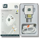 Carregador LC USB-C + USB P/ V8 20W ACD-B80D Anatel