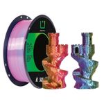 Filamento PLA Silk Tricolor 1kg Multfila Para Impressora 3D 1.75mm