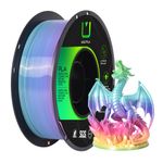 Filamento PLA Silk Rainbow 1kg Multfila Para Impressora 3D 1.75mm
