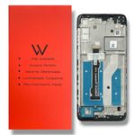 Frontal Tela Motorola Moto G8 Wefix C- Aro Preto