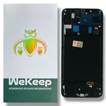 Frontal Tela Samsung A20 Oled Wekeep C- Aro