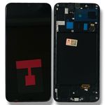 Frontal Tela Samsung A20 Oled Wekeep C- Aro