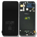 Frontal Tela Samsung A70 Oled Wekeep C- Aro