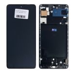 Frontal Tela Samsung A71 Oled NN C- Aro