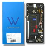 Frontal Tela Samsung Note 8 Nacional Wefix C- Aro Preto