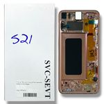 Frontal Tela Samsung S10e Nacional Wefix C- Aro Rosa