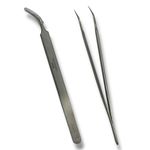 Pinça De Precisão Curva AAA-15 Mechanic