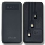 Bateria Portátil Power Bank A'Gold 3.1A 20.000mAh BTE-30