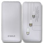 Bateria Portátil Power Bank A'Gold 3.1A 10.000mAh BTE-28