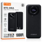 Bateria Portátil Power Bank A'Gold 3.1A 10.000mAh BTE-08A