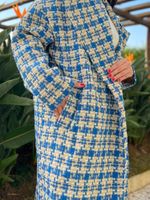 Casaco Tweed Azul