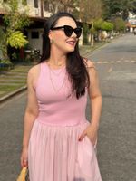 Vestido Regata Candy Colors Rosa