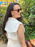 Vestido Branco Midi