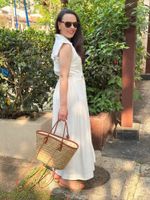 Vestido Branco Midi