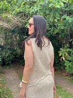 Conjunto em Crochê de Algodão
