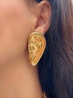 Brinco Orelha Dourado