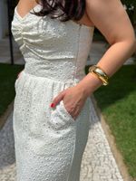 Vestido de Laise Off White