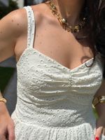 Vestido de Laise Off White