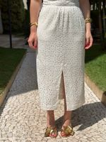 Vestido de Laise Off White