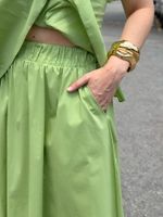 Saia Midi Matcha