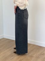 Jeans Black Pantacourt
