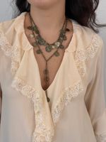 Blusa Manga Longa Babados