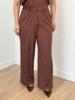 Calça Suede Marrom