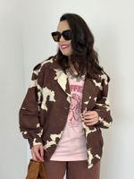 Jaqueta Cow Print