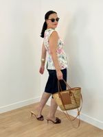 Blusa Peplum Flower