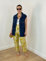 Colete Jeans Oversized
