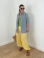 Camisa Jeans Oversized